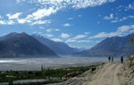 Early morning leaving the Hushe valley, Karakoram, Pakistan