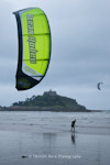 Ocean Rodeo kite. St Michael's Mount, Cornwall, England.