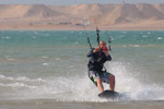 Preparing for the jump. Dakhla, Weatern Sahara.