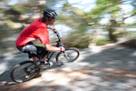 Brendan Zyborsk on the Plas y Brenin mtb trail. North Wales.